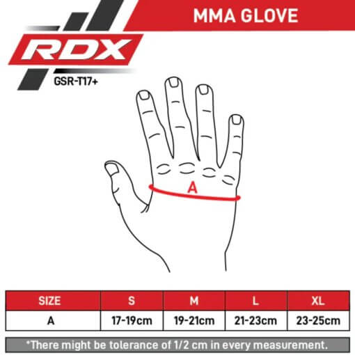 Luvas de MMA RDX Shooter Aura Plus - Image 5