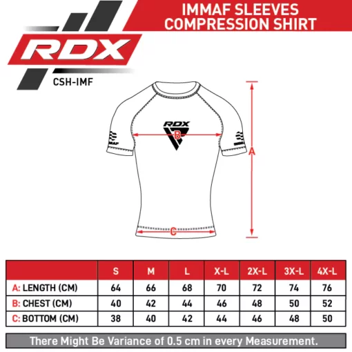 Rash Guard RDX - IMMAF Approved - Marcial Shop